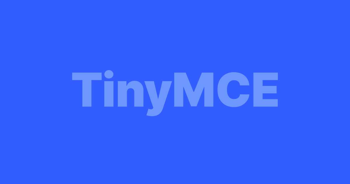 TinyMCE: Add menu item dynamically to menu button